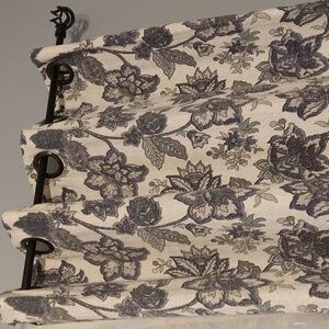 Floral Window Panels
